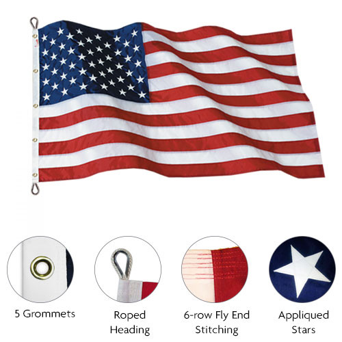 Beacon Nylon U.S. Flag 30' x 50'