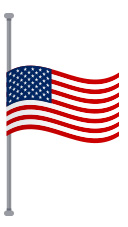 Half Staff Flag